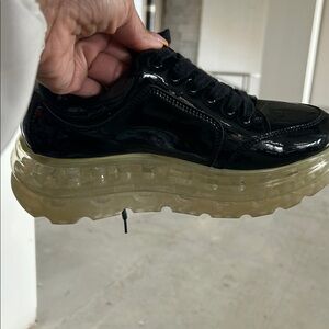 Jeffrey Campbell Black Patent Sneakers